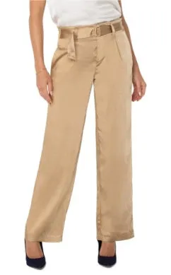 Belted Wide Leg Pant 30" ins