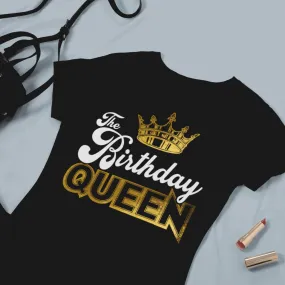 Birthday Queen Gold Shirt