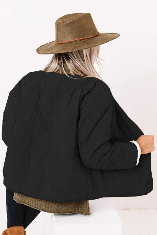 Black Reversible Coat