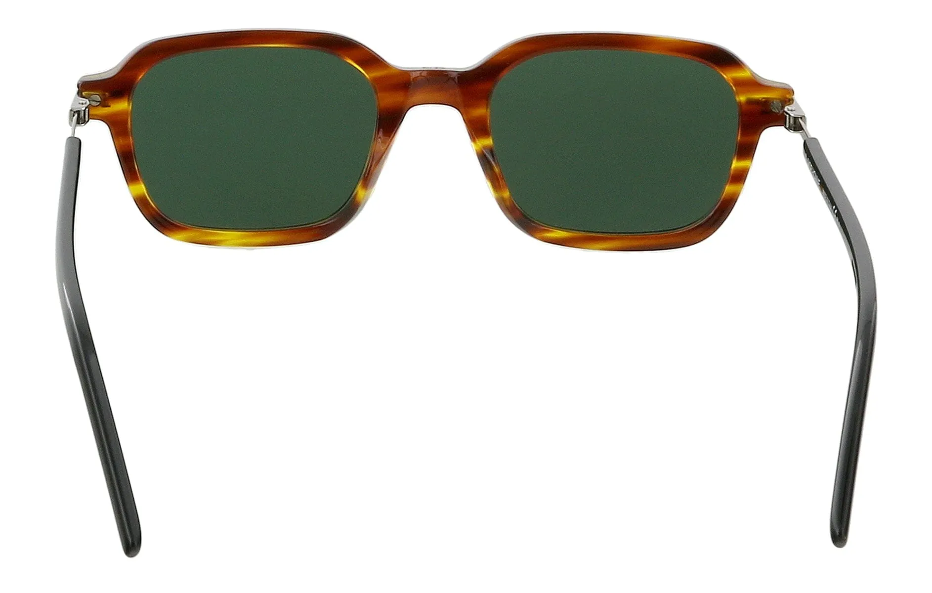 Dior TECHNICITY1 20K Havana Horn Camel Rectangular Sunglasses