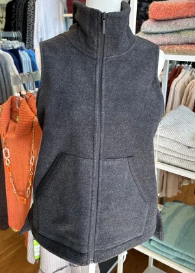 Escape Fleece Zip Front Vest-50% OFF