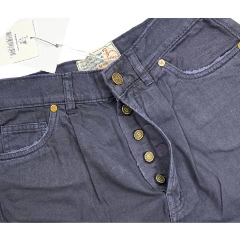 Free People x Sandrine Rose Wide Leg Pants Jeans Buckle Size 26 New