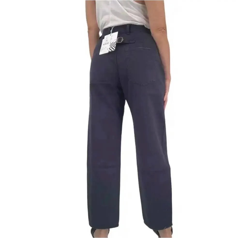 Free People x Sandrine Rose Wide Leg Pants Jeans Buckle Size 26 New