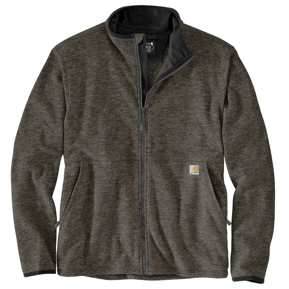 Full-Zip Relaxed Fit Fleece Jacket - CRH-Carbon Heather | Carhartt 106416