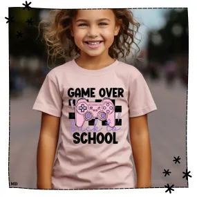 Game Over Pink shirt