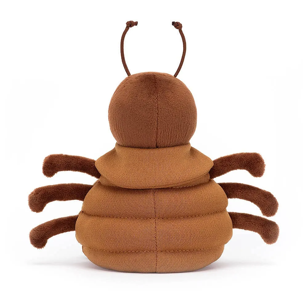 Jellycat Soft Toy Anoraknid Brown Spider