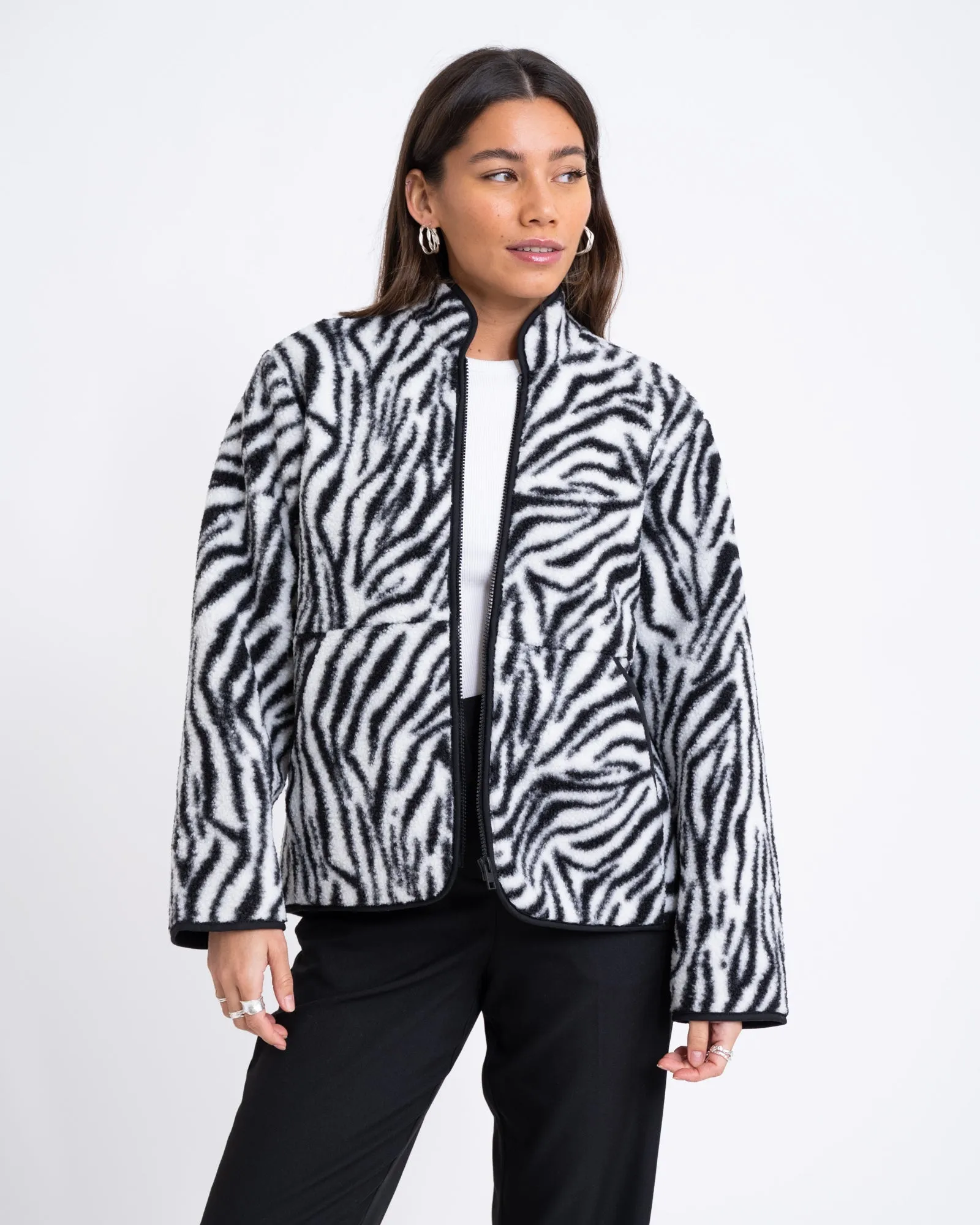 Joe Teddy Jacket Zebra