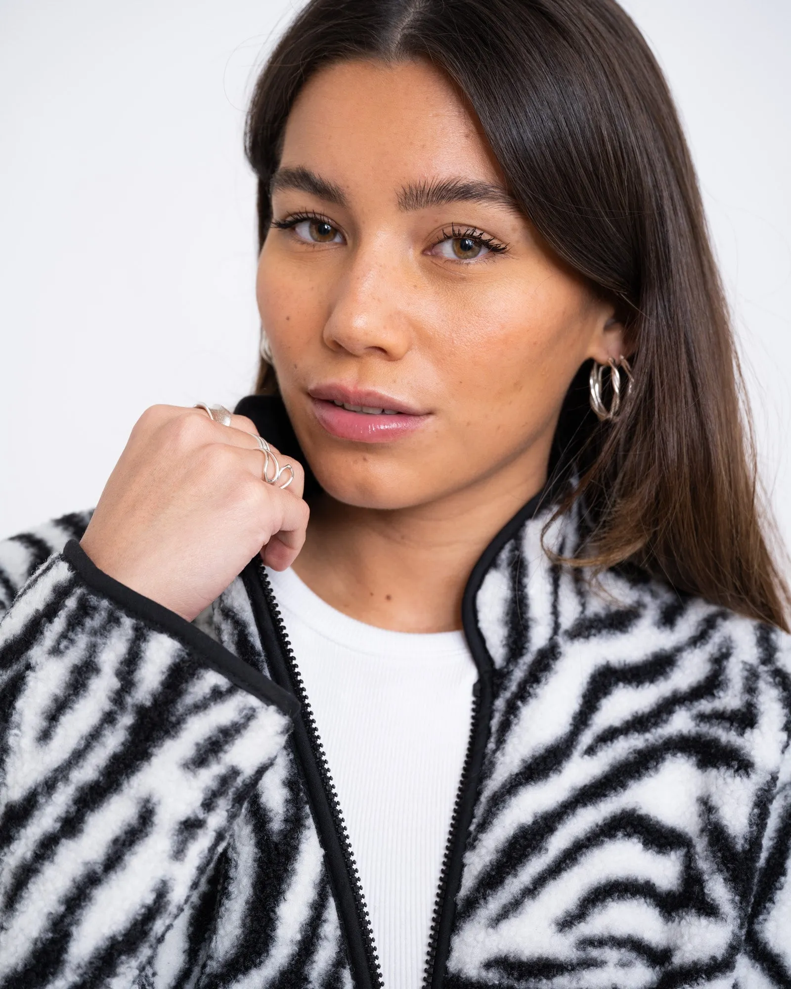 Joe Teddy Jacket Zebra
