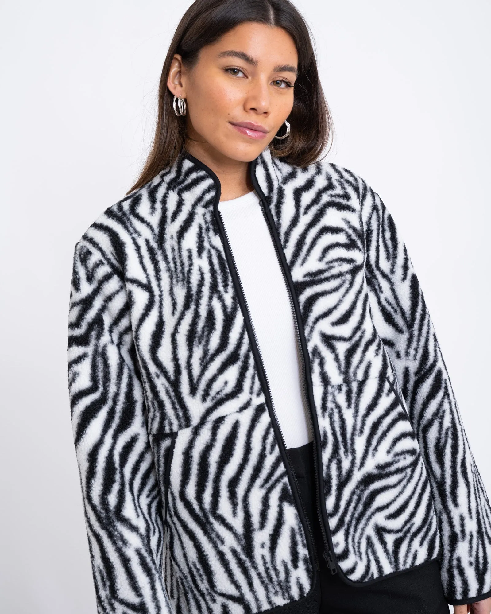 Joe Teddy Jacket Zebra