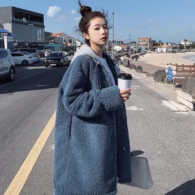 Mid-Length Chic Quilted Hooded Loose Women's Jacket