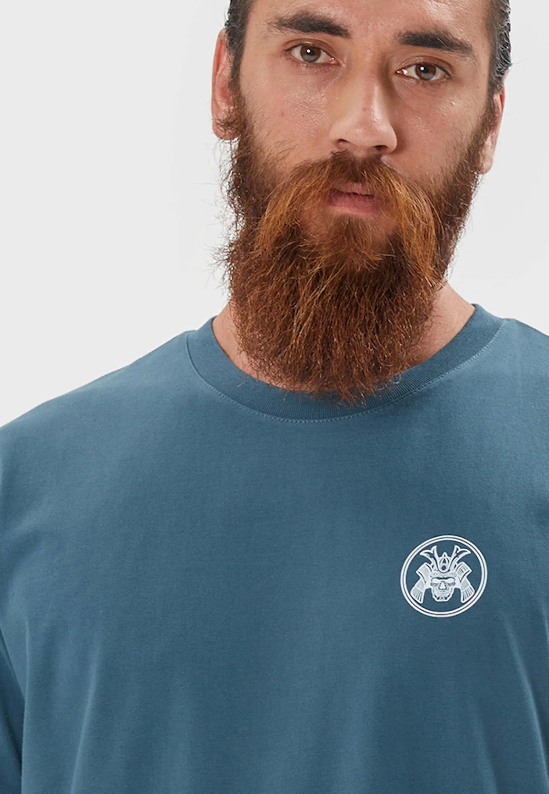 Oldskull Basic Samurai T-Shirt Dark Green