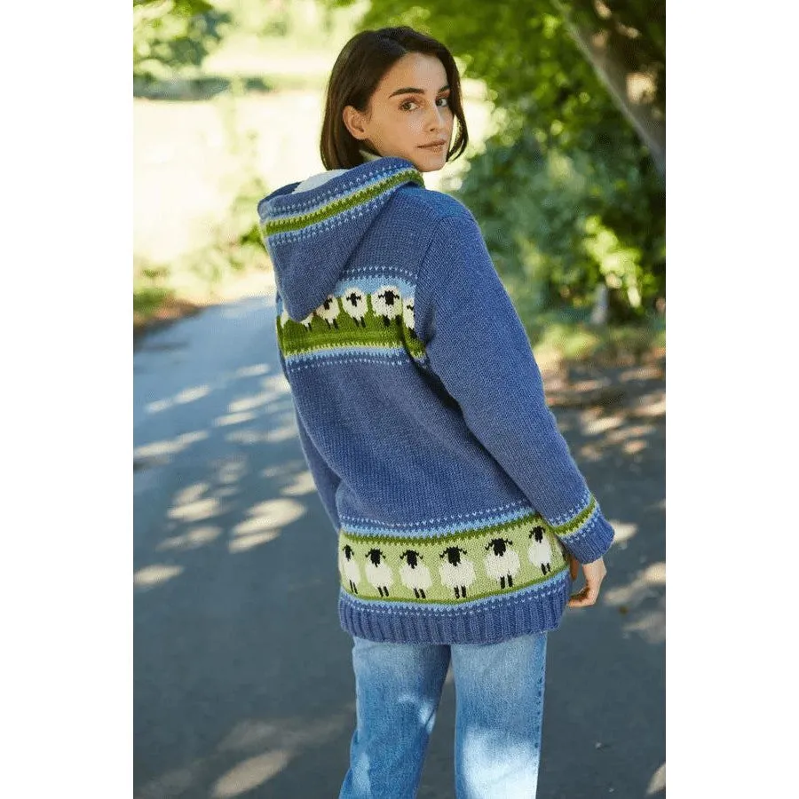 Pachamama Flock Of Sheep Wool Hoody