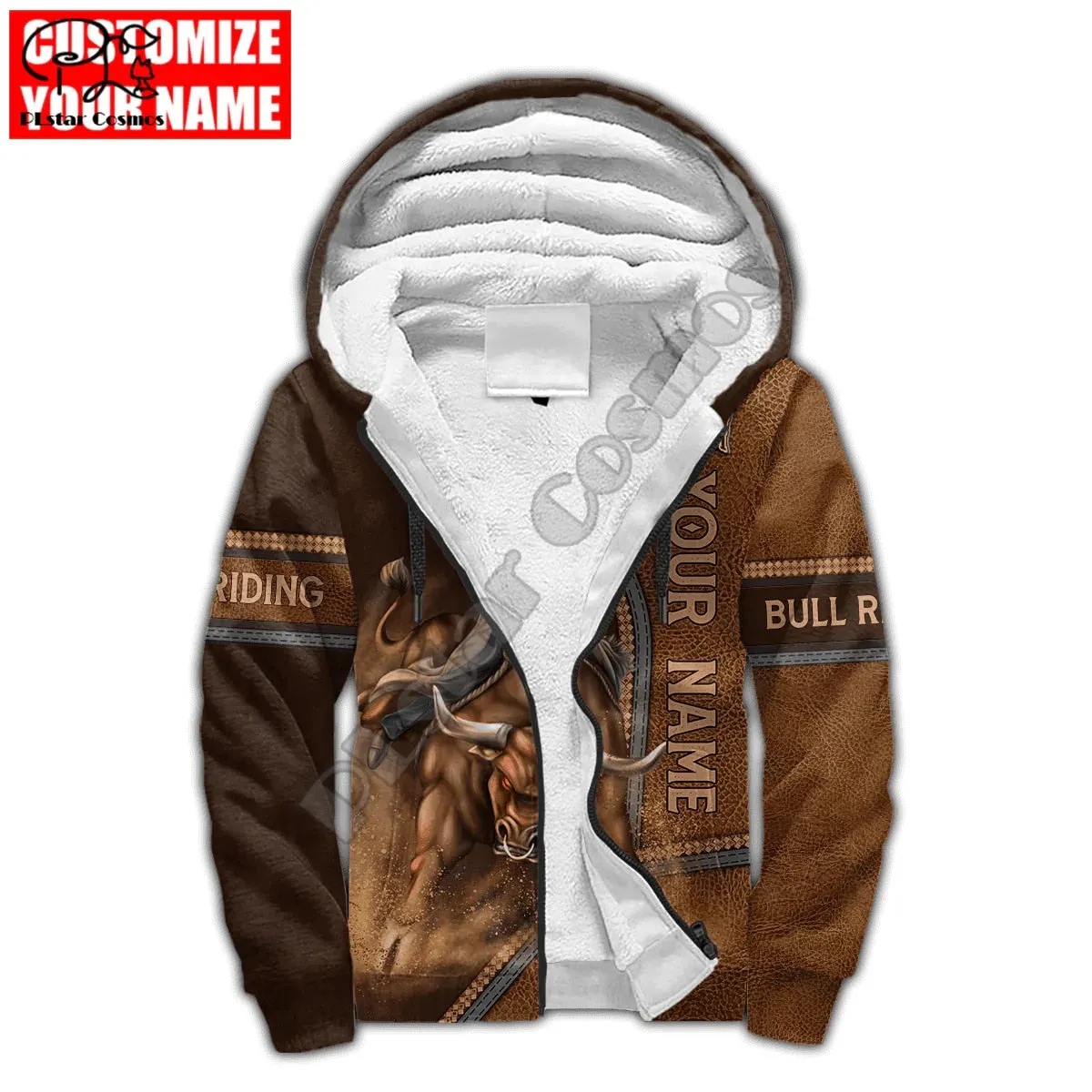 Rodeo Bull Riding Cowboy Tattoo 3DPrint Streetwear Jacket Hoodies
