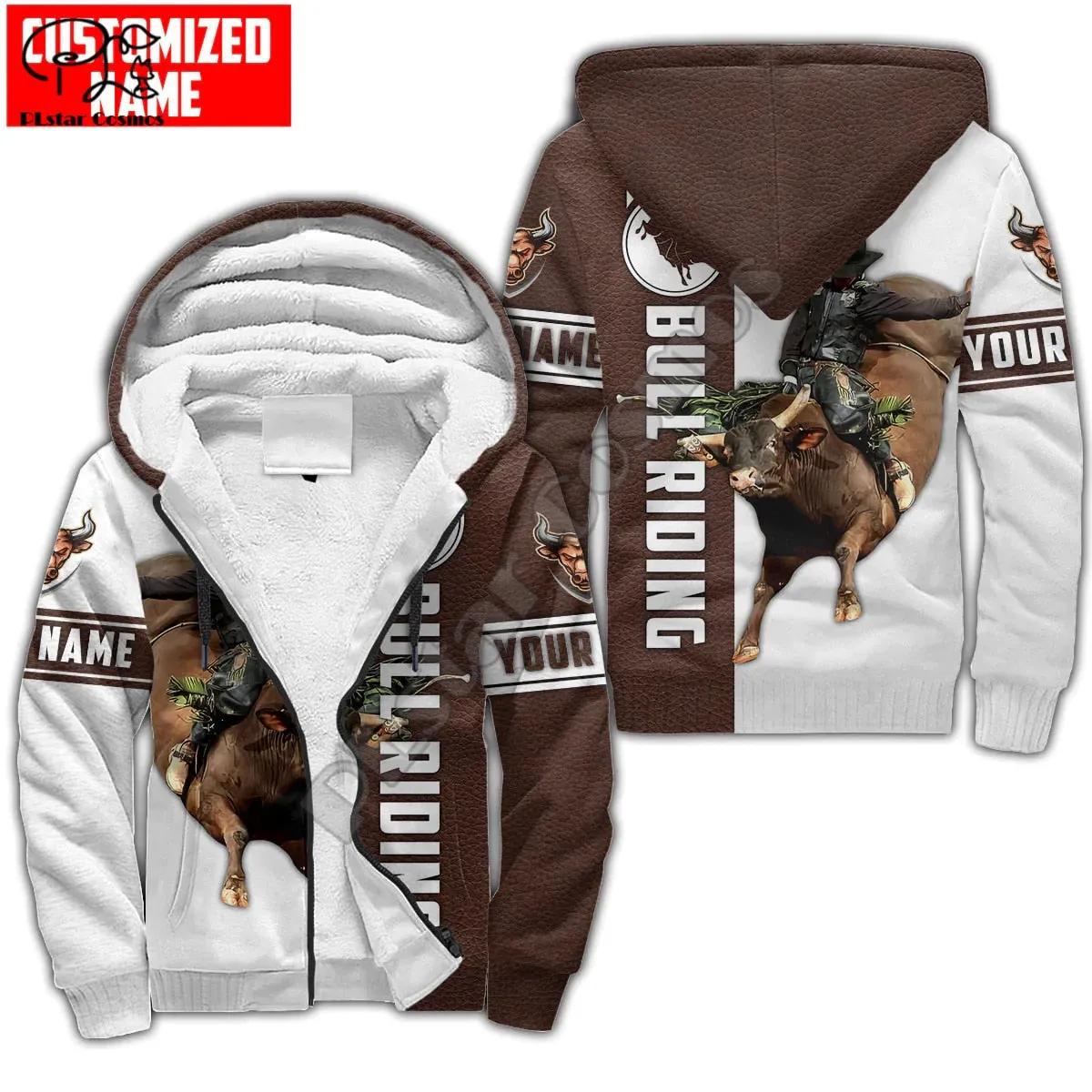 Rodeo Bull Riding Cowboy Tattoo 3DPrint Streetwear Jacket Hoodies