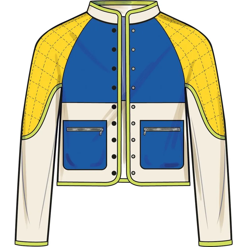 Simplicity Sewing Pattern S9896 Unisex Jacket In Two Lengths