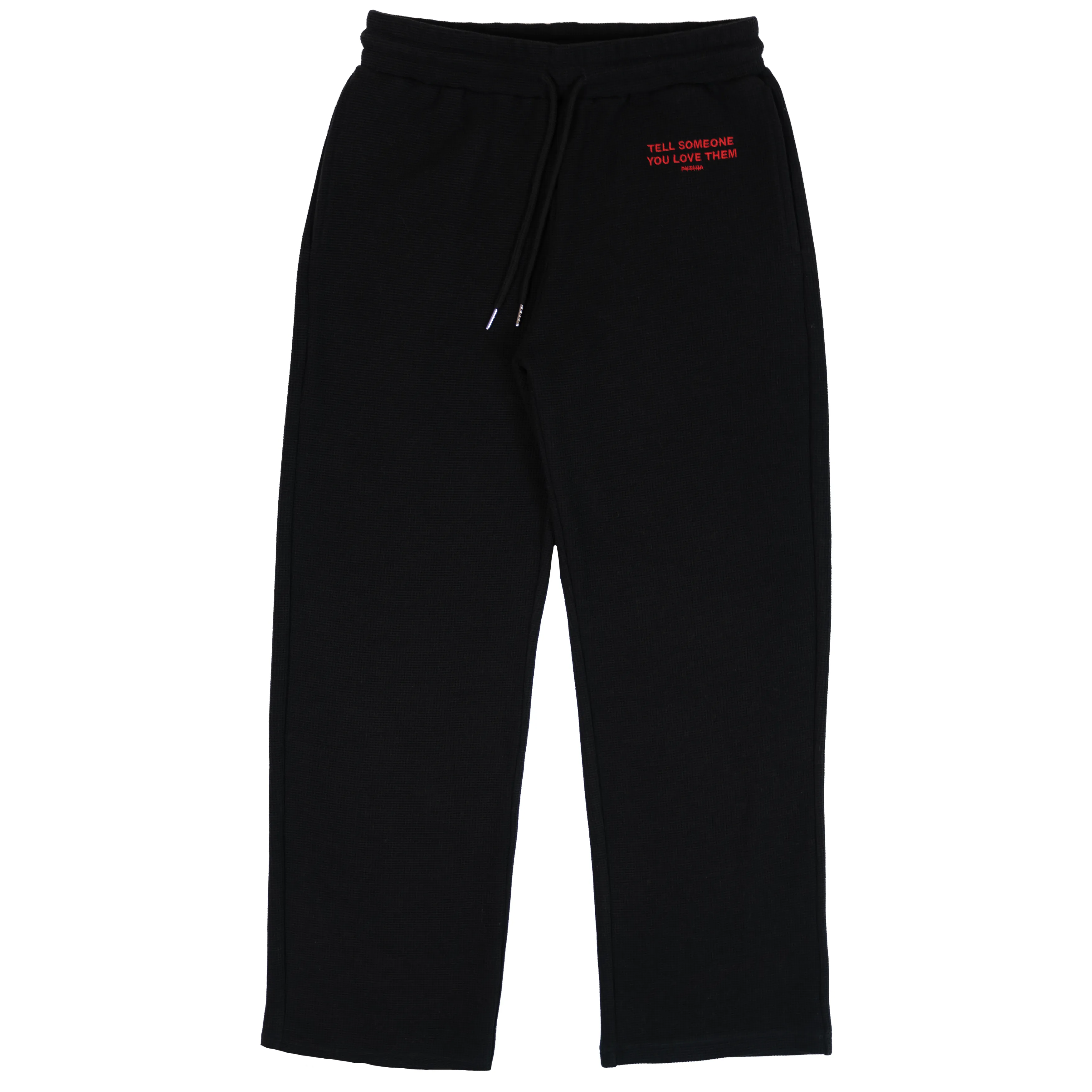 WAFFLE KNIT SWEATS