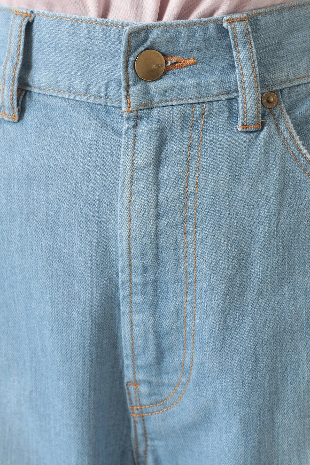 Wide Leg Denim Pants