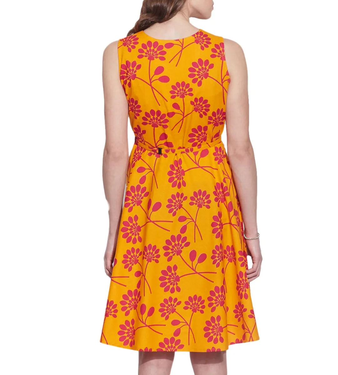 Womens Accessories Cotton Printed Dress,Machine Washable,W-CPD32-1617, Size-32 Inch